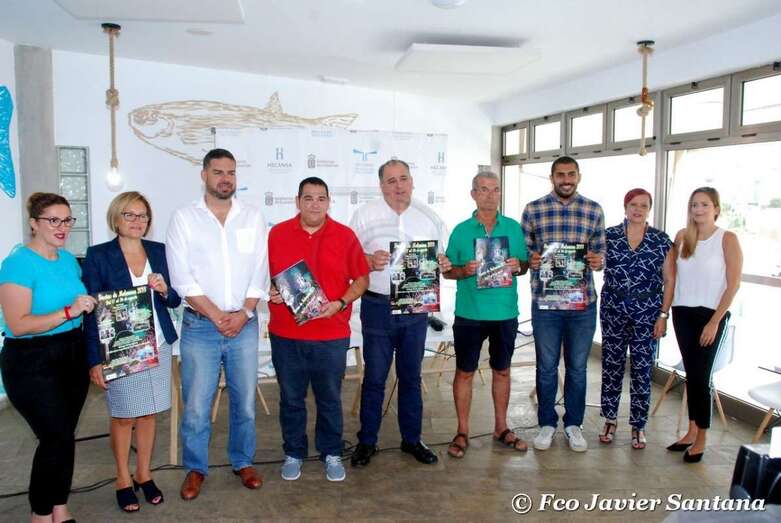 El programa de las fiestas se presentó hace unos minutos en el restaurante Bistro Escuela Melenara (Foto TA)